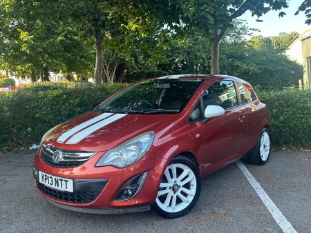 VAUXHALL CORSA 1.2i ecoFLEX 16V SXi Euro 5 (s/s) 3dr (A/C)